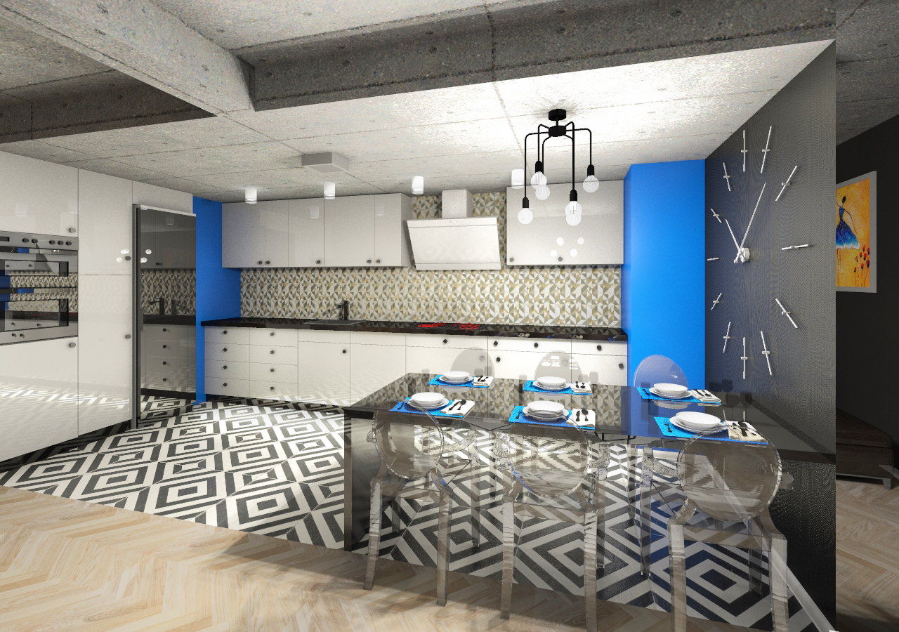 Read more about the article Jadalnia w mieszkaniu w Szczecinie, 2017