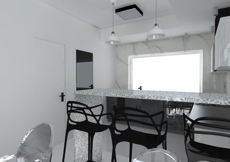 Read more about the article Kuchnia w domu jednorodzinnym, Siadło Dolne, 2016