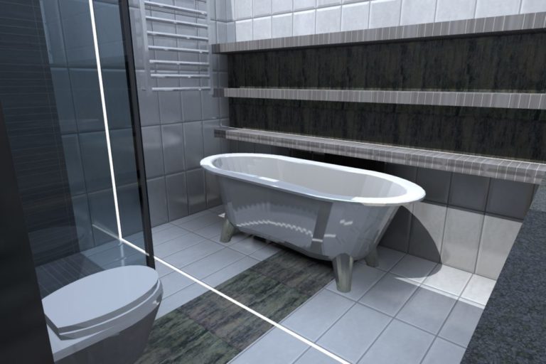 Read more about the article Łazienka w domu jednorodzinnym, Mierzyn (2015)