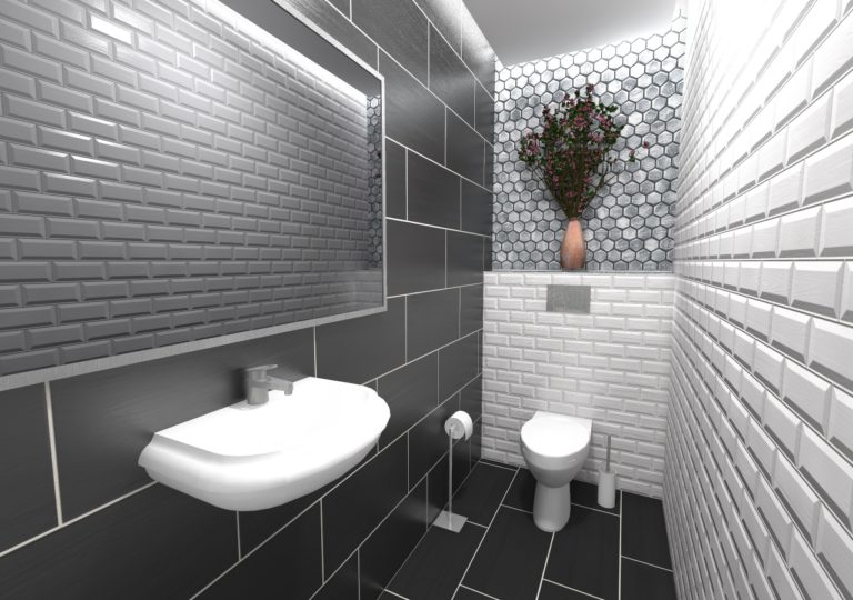 Read more about the article WC w mieszkaniu w Szczecinie, Żelechowa, 2018