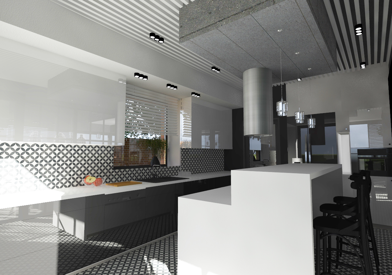 You are currently viewing Kuchnia w domu jednorodzinnym, Szczecin, 2015