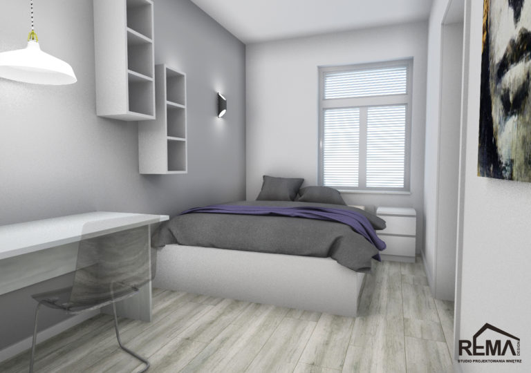 Read more about the article Sypialnia w kamienicy w Szczecinie | 2021