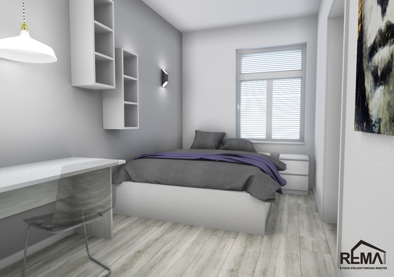 Read more about the article Sypialnia w kamienicy w Szczecinie | 2021