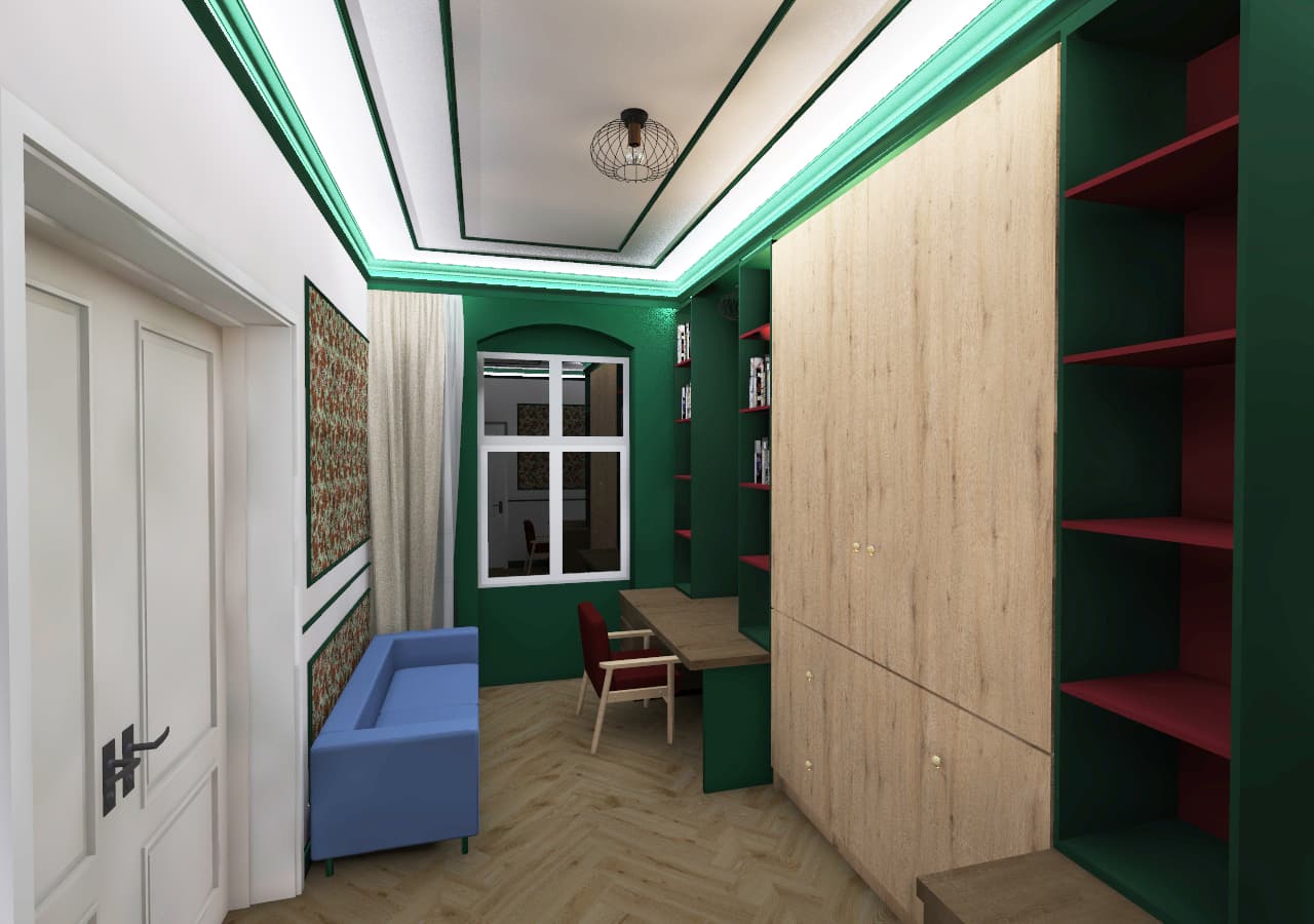 Read more about the article Gabinet w kamienicy w Szczecinie 2025