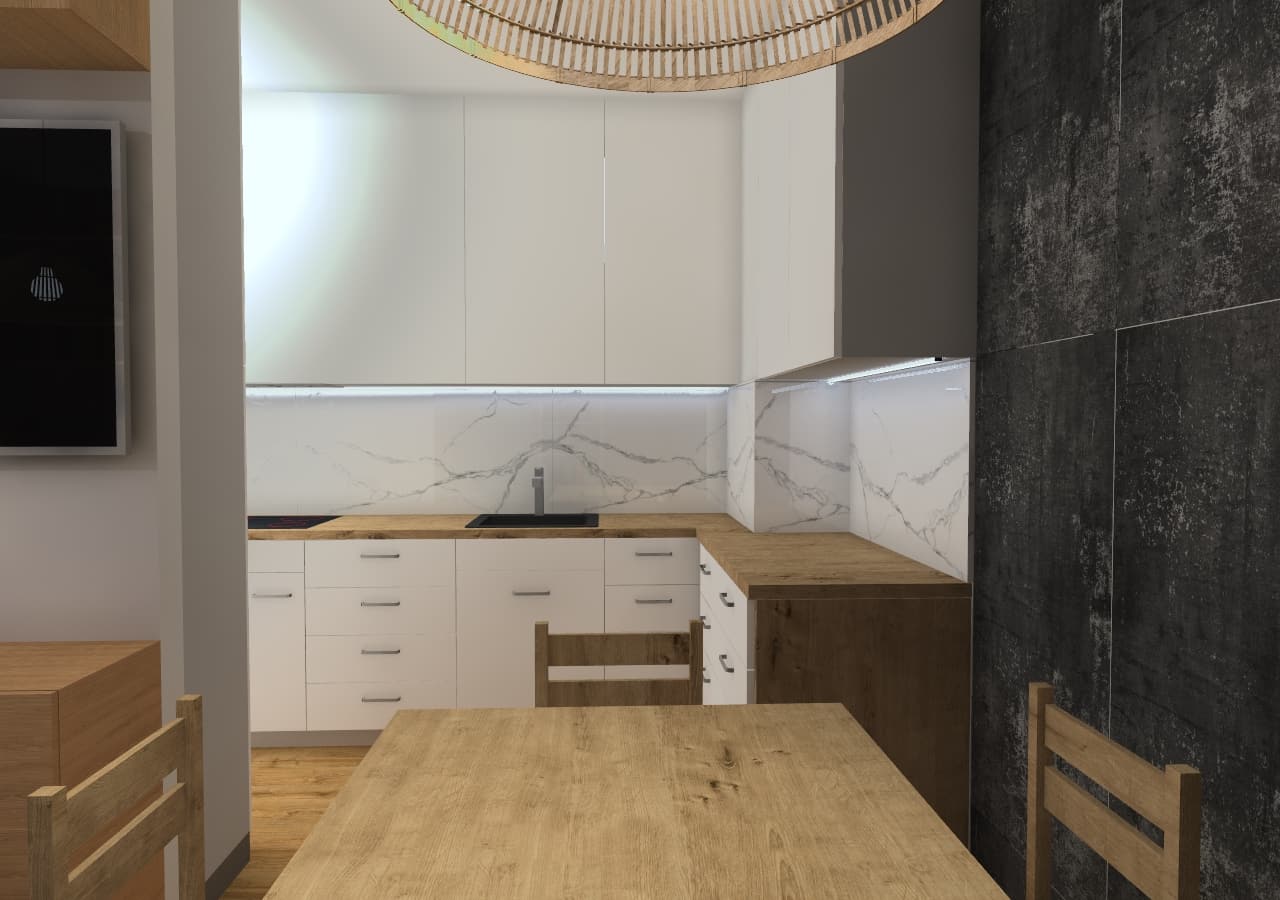 Read more about the article Kuchnia w mieszkaniu 2025